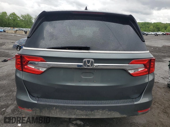 2018 Honda Odyssey EX-L z VIN 5FNRL6H75JB076769, wystawiony jako Copart lot #56845755 z przebiegiem 92 552 mil mil oraz Szkoda całkowita • Salvage title. Historia ofert i sprzedaży dostępna na DreamBid. Obrazek 6.