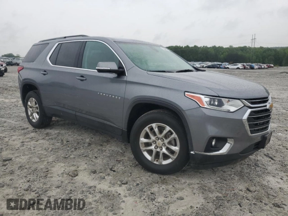 2020 Chevrolet Traverse LT Cloth with VIN 1GNEVGKW6LJ231413, listed as a Copart auction lot 55834845 with 71,239 mi miles and Salvage title. Bid and sale history available at DreamBid. Image 4.