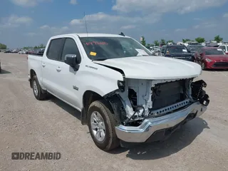 2025 Chevrolet Silverado 1500 LT with VIN 2GCPACED1S1114217, listed as a IAAI auction lot 41995350 with 12,550 mi miles. Bid and sale history available at carsss.com. Image 1.