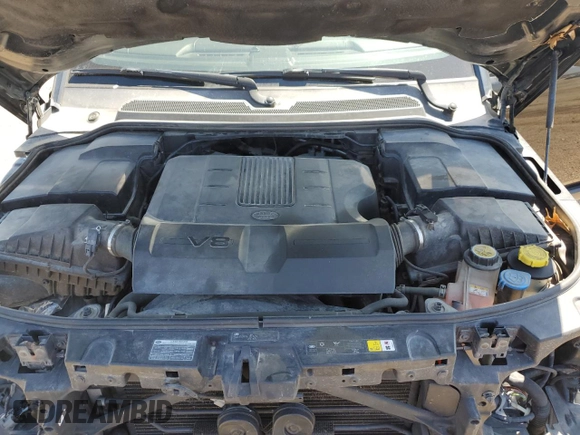 2013 Land Rover LR4 HSE with VIN SALAG2D46DA657158, listed as a Copart auction lot 55273205 with 127,750 mi miles and Salvage title. Bid and sale history available at DreamBid. Image 12.