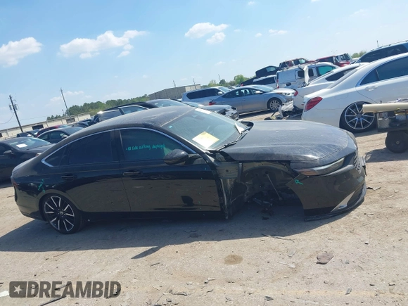 2024 Honda Accord Touring with VIN 1HGCY2F83RA092194, listed as a IAAI auction lot 41879950 with 5,054 mi miles and . Bid and sale history available at DreamBid. Image 14.