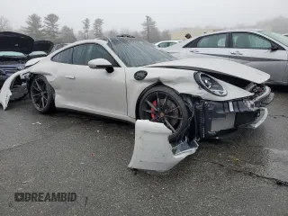 2024 Porsche 911 Carrera S with VIN WP0AB2A91RS220787, listed as a Copart auction lot 83363154 with 2,049 mi miles and Salvage Title. Bid and sale history available at carsss.com. Image 4.