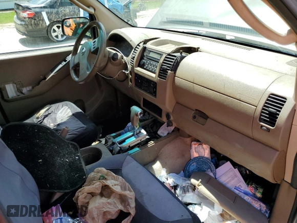 2006 Nissan Frontier SE with VIN 1N6AD06U16C406926, listed as a Copart auction lot 60741665 with 132,387 mi miles and Salvage title. Bid and sale history available at DreamBid. Image 8.