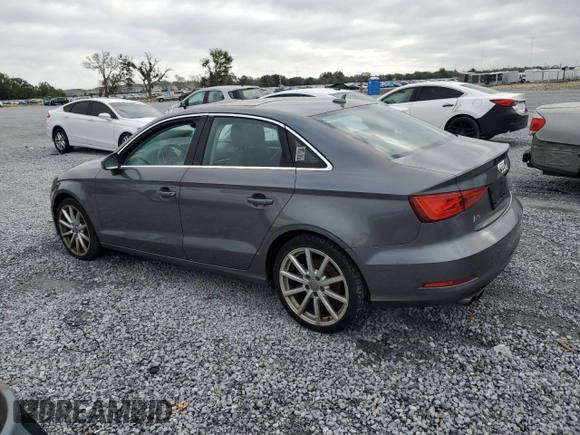 2015 Audi A3 1.8T Premium Plus with VIN WAUCCGFF6F1008872, listed as a Copart auction lot 51238055 with 160,843 mi miles and Clean Title. Bid and sale history available at carsss.com. Image 2.
