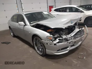 2004 BMW 7 Series 745Li with VIN WBAGN63594DS55672, listed as a IAAI auction lot 42133834 with 119,912 mi miles and . Bid and sale history available at carsss.com. Image 1.