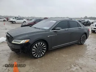 2018 Lincoln Continental Black Label with VIN 1LN6L9BC0J5612423, listed as a Copart auction lot 42830145 with 87,933 mi miles and Salvage Title. Bid and sale history available at DreamBid. Image 1.