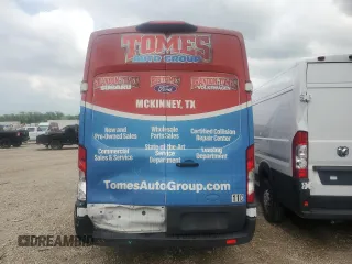 2023 Ford Transit Cargo with VIN 1FTBR3X86PKA19338, listed as a Copart auction lot 52677015 with 93,268 mi miles and Salvage Title. Bid and sale history available at DreamBid. Image 6.