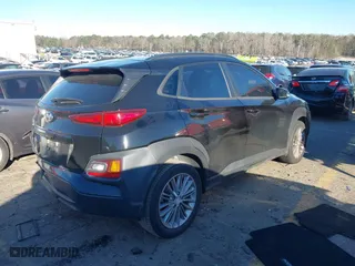 2021 Hyundai Kona SEL with VIN KM8K22AA6MU629536, listed as a IAAI auction lot 41641170 with 109,410 mi miles. Bid and sale history available at carsss.com. Image 4.