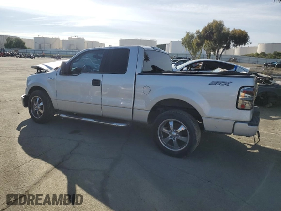 2006 Ford F-150 STX with VIN 1FTRX12W06KA91276, listed as a Copart auction lot 49901335 with 129,512 mi miles and Salvage Title. Bid and sale history available at carsss.com. Image 2.