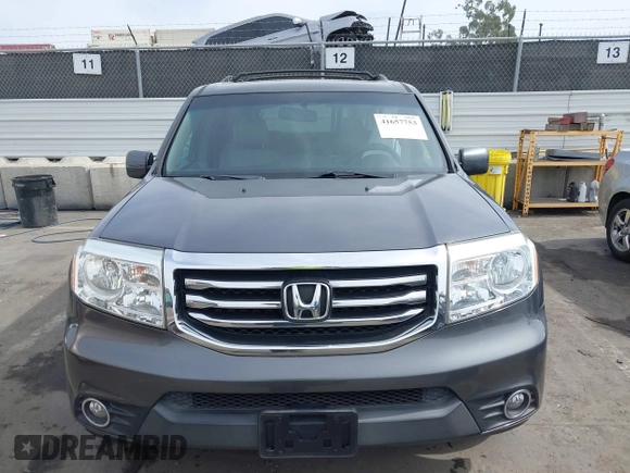 2012 Honda Pilot EX-L with VIN 5FNYF3H55CB039448, listed as a IAAI auction lot 41657753 with 168,647 mi miles. Bid and sale history available at carsss.com. Image 12.