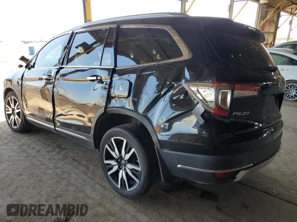 2021 Honda Pilot Touring 8-Passenger with VIN 5FNYF5H96MB007074, listed as a Copart auction lot 54445795 with Not Provided miles and Salvage Title. Bid and sale history available at DreamBid. Image 2.