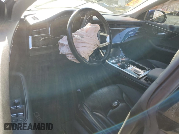2019 Audi Q8 Premium Plus with VIN WA1EVAF10KD014743, listed as a Copart auction lot 45272965 with Not provided miles and Salvage title. Bid and sale history available at DreamBid. Image 8.