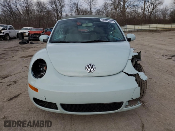 2006 Volkswagen Beetle z VIN 3VWRF31Y56M303208, wystawiony jako Copart lot #86480404 z przebiegiem 120 783 mil mil oraz Szkoda całkowita • Salvage title. Historia ofert i sprzedaży dostępna na DreamBid. Obrazek 5.