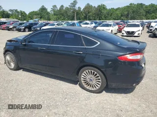 2016 Ford Fusion Titanium with VIN 3FA6P0K91GR118916, listed as a Copart auction lot 55839735 with 83,553 mi miles and Salvage title. Bid and sale history available at DreamBid. Image 2.