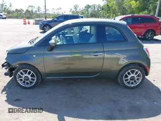 2014 FIAT 500 Pop with VIN 3C3CFFAR1ET294017, listed as a IAAI auction lot 42064496 with 1 mi miles. Bid and sale history available at carsss.com. Image 15.
