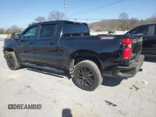 2021 Chevrolet Silverado 1500 LT Trail Boss with VIN 1GCPYFEDXMZ342045, listed as a Copart auction lot 48592785 with 51,789 mi miles and Salvage Title. Bid and sale history available at DreamBid. Image 2.