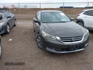 2013 Honda Accord LX z VIN 1HGCR2F38DA207267, wystawiony jako IAAI lot #41907104 z przebiegiem 140 021 mil mil oraz . Historia ofert i sprzedaży dostępna na DreamBid. Obrazek 1.