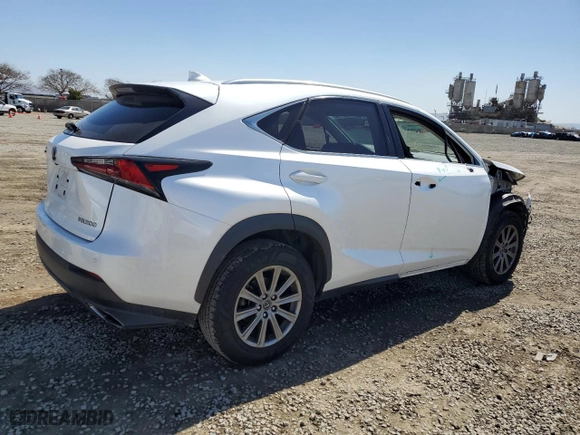 2019 Lexus NX with VIN JTJYARBZ7K2133844, listed as a Copart auction lot 48227155 with NaN miles and Salvage Title. Bid and sale history available at carsss.com. Image 3.