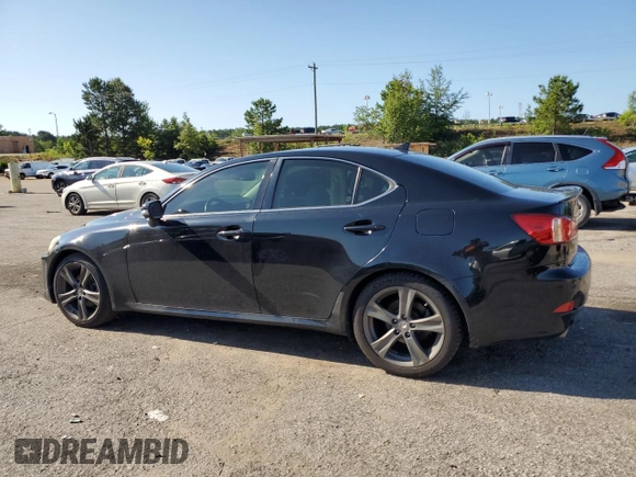2012 Lexus IS 250 with VIN JTHBF5C2XC5180644, listed as a Copart auction lot 61143305 with 144,848 mi miles and Salvage title. Bid and sale history available at DreamBid. Image 2.