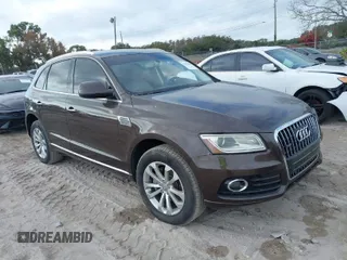 2015 Audi Q5 Premium with VIN WA1CFAFP3FA086410, listed as a IAAI auction lot 41069035 with 91,178 mi miles. Bid and sale history available at carsss.com. Image 1.