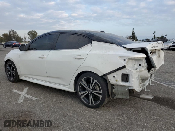 2023 Nissan Sentra SR with VIN 3N1AB8DV7PY254505, listed as a Copart auction lot 44077765 with 61,033 mi miles and Salvage Title. Bid and sale history available at carsss.com. Image 2.