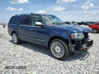 2016 Lincoln Navigator Select with VIN 5LMJJ3HT4GEL10143, listed as a Copart auction lot 63741415 with 110,312 mi miles and Salvage title. Bid and sale history available at DreamBid. Image 4.