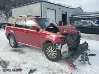 2010 Mercury Mariner Premier with VIN 4M2CN9H73AKJ07645, listed as a Copart auction lot 49712505 with 230,071 mi miles and Salvage Title. Bid and sale history available at carsss.com. Image 4.