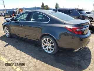 2015 Buick Regal GS with VIN 2G4GT5GX8F9162085, listed as a Copart auction lot 55825495 with 90,333 mi miles and Clean title. Bid and sale history available at DreamBid. Image 2.