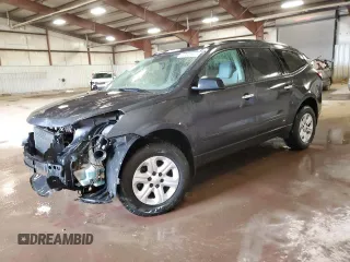2013 Chevrolet Traverse LS with VIN 1GNKRFKD8DJ258016, listed as a Copart auction lot 48556635 with 150,679 mi miles and Clean Title. Bid and sale history available at carsss.com. Image 1.