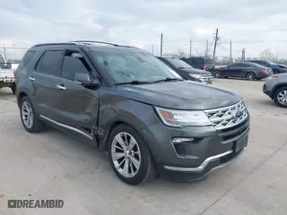 2018 Ford Explorer Limited with VIN 1FM5K7FH5JGC84624, listed as a IAAI auction lot 41509953 with 133,695 mi miles. Bid and sale history available at carsss.com. Image 1.