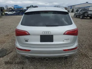 2012 Audi Q5 Premium with VIN WA1CFAFP1CA116306, listed as a Copart auction lot 53189945 with 138,420 mi miles and Salvage title. Bid and sale history available at DreamBid. Image 6.