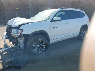 2019 Volkswagen Atlas 3.6L V6 SE w/Technology R-Line with VIN 1V2XR2CA2KC613418, listed as a IAAI auction lot 41735463 with 59,671 mi miles. Bid and sale history available at carsss.com. Image 18.