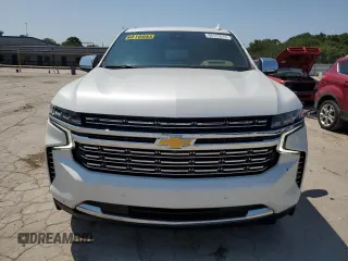 2023 Chevrolet Suburban Premier with VIN 1GNSKFKD8PR381907, listed as a Copart auction lot 66122014 with 13,563 mi miles and . Bid and sale history available at DreamBid. Image 5.