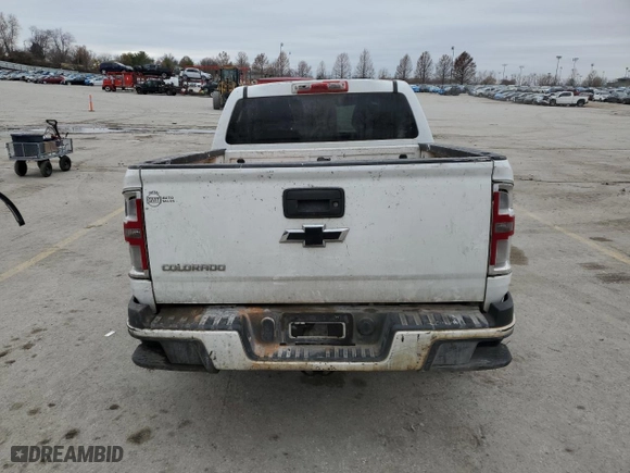 2018 Chevrolet Colorado 2WD Work Truck with VIN 1GCGSBEA4J1188037, listed as a Copart auction lot 86173444 with 106,428 mi miles and Salvage Title. Bid and sale history available at carsss.com. Image 6.