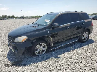 2015 Mercedes-Benz M with VIN 4JGDA5HB9FA462301, listed as a Copart auction lot 53440005 with Not Provided miles and Salvage Title. Bid and sale history available at carsss.com. Image 1.