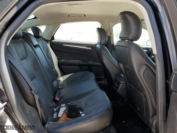 2016 Ford Fusion Titanium with VIN 3FA6P0K93GR177529, listed as a Copart auction lot 52813015 with 136,541 mi miles and Clean Title. Bid and sale history available at carsss.com. Image 10.