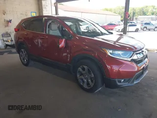 2018 Honda CR-V EX-L z VIN 2HKRW2H83JH661733, wystawiony jako IAAI lot #42400015 z przebiegiem 44 517 mil mil oraz . Historia ofert i sprzedaży dostępna na DreamBid. Obrazek 1.