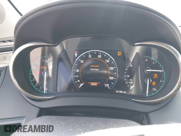 2016 Buick LaCrosse Sport Touring with VIN 1G4G45G34GF266706, listed as a IAAI auction lot 42619621 with 74,190 mi miles and . Bid and sale history available at DreamBid. Image 7.