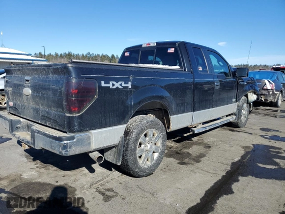 2012 Ford F-150 XL with VIN 1FTFX1ET4CFB49821, listed as a Copart auction lot 45636865 with 0 mi miles and Salvage Title. Bid and sale history available at carsss.com. Image 3.