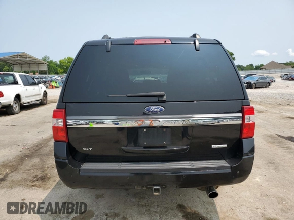 2017 Ford Expedition Max XLT with VIN 1FMJK1HTXHEA26473, listed as a Copart auction lot 58374575 with 112,716 mi miles and Salvage title. Bid and sale history available at DreamBid. Image 6.