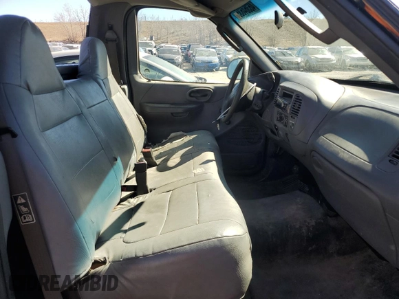 2002 Ford F-150 XL with VIN 1FTRF17222NB03008, listed as a Copart auction lot 46364635 with 136,298 mi miles and Salvage Title. Bid and sale history available at carsss.com. Image 10.