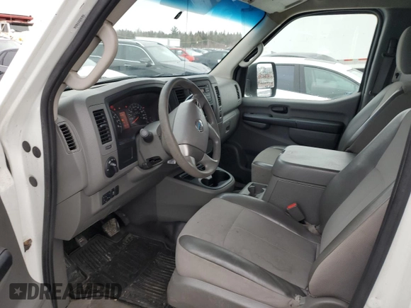 2015 Nissan NV SV with VIN 1N6AF0LY7FN801117, listed as a Copart auction lot 45111185 with 385,489 mi miles and Salvage Title. Bid and sale history available at carsss.com. Image 7.