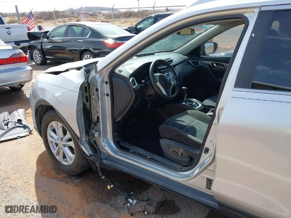 2015 Nissan Rogue SV with VIN KNMAT2MT6FP584237, listed as a IAAI auction lot 41793675 with 134,434 mi miles. Bid and sale history available at carsss.com. Image 6.