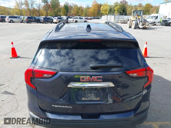 2018 GMC Terrain SLE with VIN 3GKALMEVXJL157227, listed as a IAAI auction lot 40584594 with 123,718 mi miles. Bid and sale history available at carsss.com. Image 16.