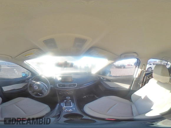 2016 Mazda 3 i Sport with VIN JM1BM1J72G1335411, listed as a Copart auction lot 42042015 with 104,275 mi miles and Salvage Title. Bid and sale history available at DreamBid. Image 12.