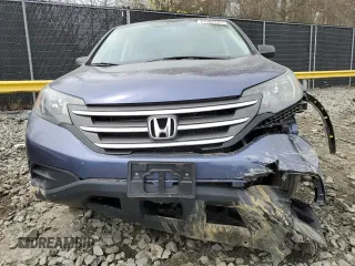 2014 Honda CR-V LX with VIN 2HKRM4H33EH684814, listed as a Copart auction lot 51582125 with 75,593 mi miles and Salvage Title. Bid and sale history available at carsss.com. Image 5.