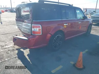 2014 Ford Flex Limited with VIN 2FMGK5D85EBD33530, listed as a IAAI auction lot 41631399 with 93,507 mi miles. Bid and sale history available at carsss.com. Image 4.