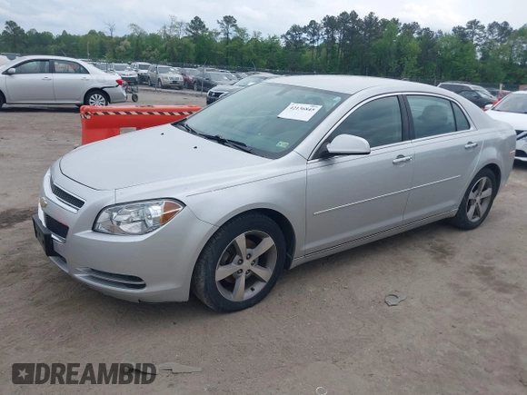 2012 Chevrolet Malibu 1LT with VIN 1G1ZC5EU5CF332002, listed as a IAAI auction lot 42136845 with 141,051 mi miles and . Bid and sale history available at DreamBid. Image 2.