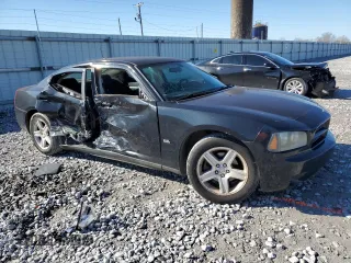 2008 Dodge Charger with VIN 2B3KA43G78H319376, listed as a Copart auction lot 88803375 with 175,000 mi miles and Salvage Title. Bid and sale history available at DreamBid. Image 4.