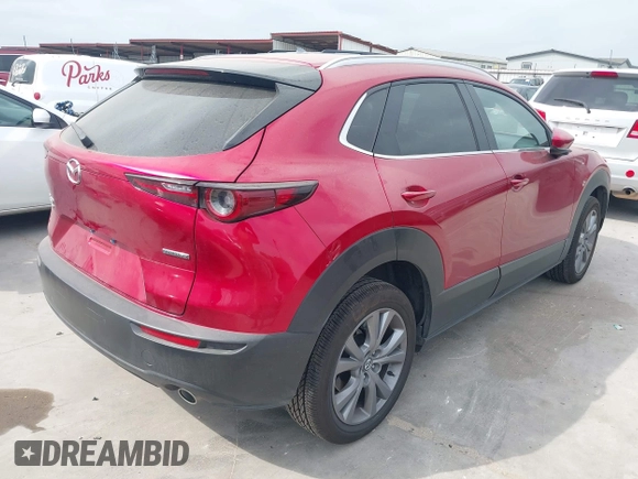 2025 Mazda CX-30 S Carbon Edition with VIN 3MVDMBCM8SM793580, listed as a IAAI auction lot 42159191 with 3,857 mi miles and . Bid and sale history available at DreamBid. Image 4.